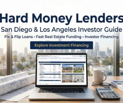 Hard Money Lenders in San Diego & Los Angeles