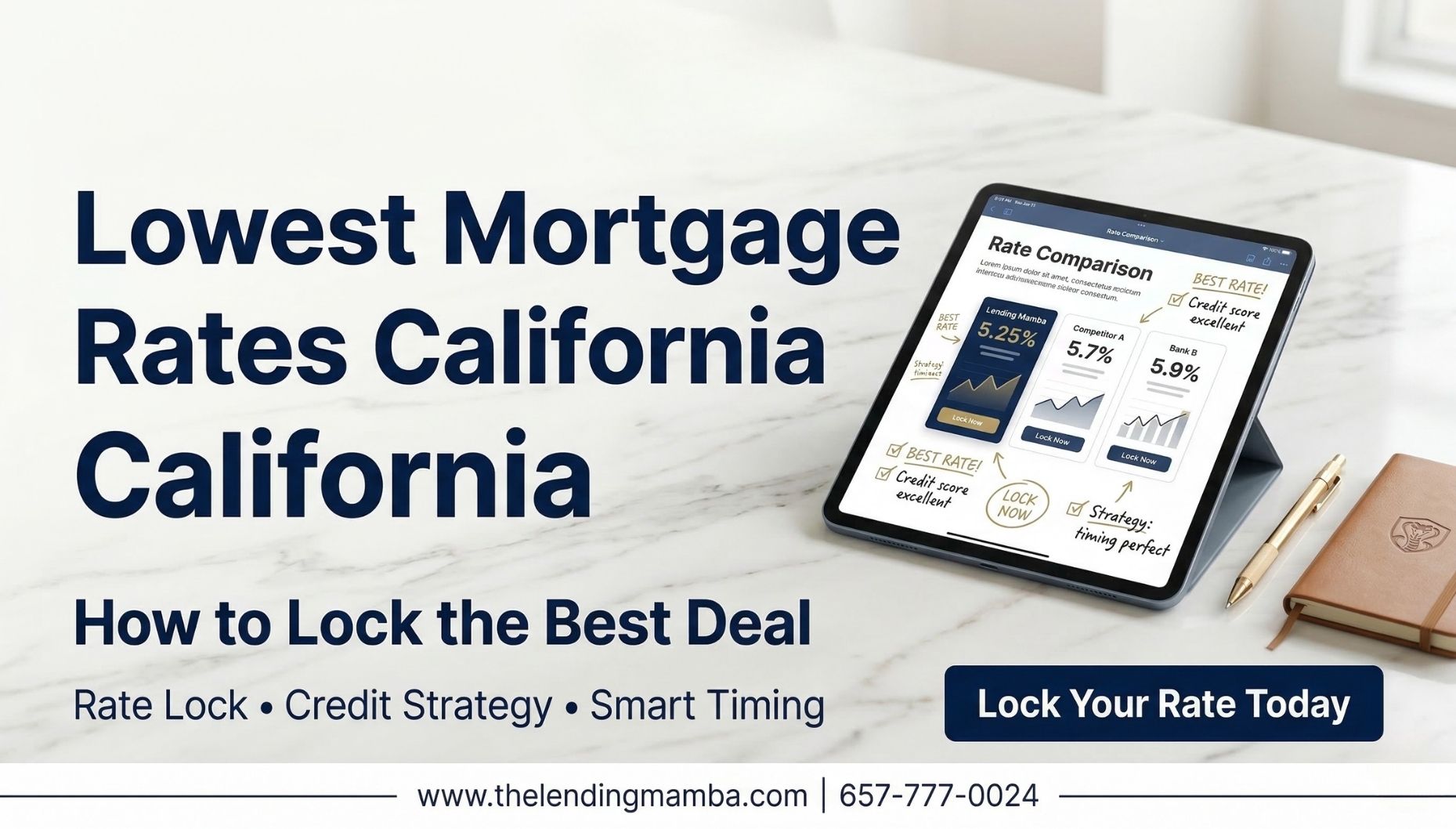 Ca Interest Rates Lowest Mortgage Interest Rates in California – How to Lock the Best ...