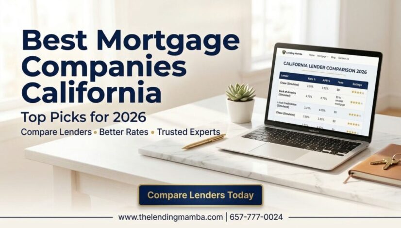Best Mortgage Companies California 2026 Guide