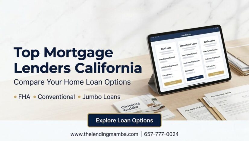 Top Mortgage Lenders California