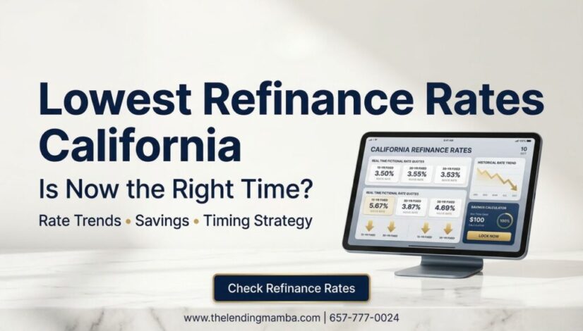 Lowest Refinance Rates California Guide 2026