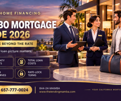 California luxury home buyer comparing jumbo mortgage Loan Estimates county limits reserves and rate lock terms in 2026