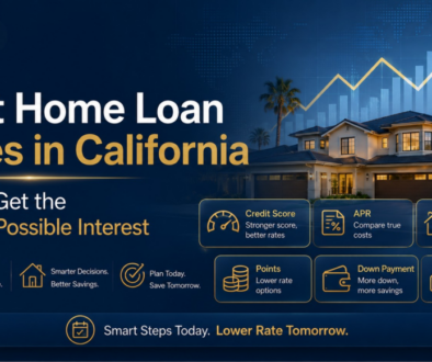 Best Rates for Home Loans in California