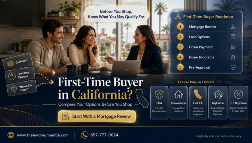 Slug: first-time-buyer-california-mortgage-options-programs