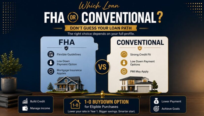 FHA vs Conventional Loans in California
