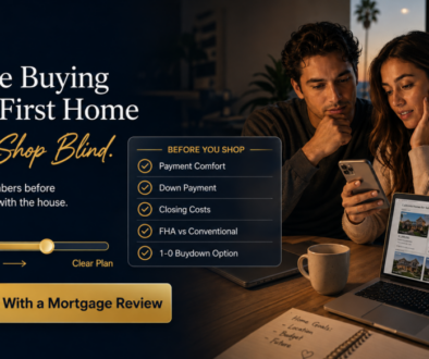 buying your first home in California