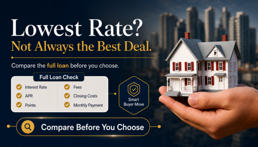 lowest mortgage rate not always best deal