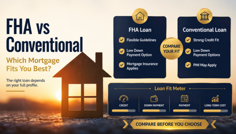 FHA vs Conventional Loans in California