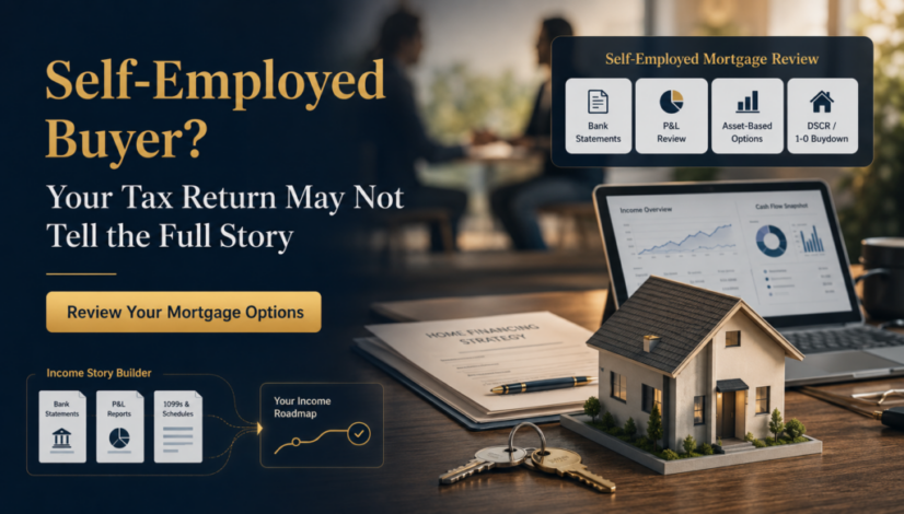 self-employed mortgage options California