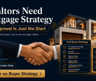realtors mortgage strategy