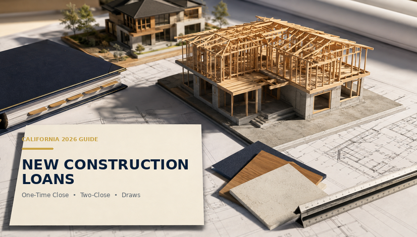 New Construction Loans California 2026