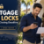 California couple reviewing a mortgage rate lock timeline outside a Southern California home